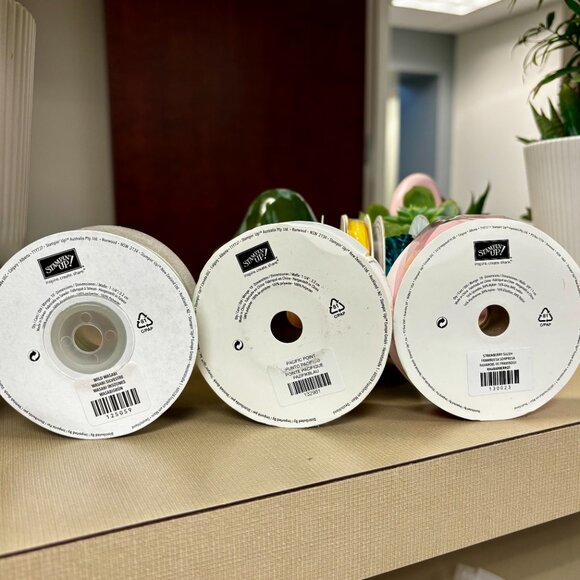 Stampin' UP! Scrapbook Ribbon and Trim & Totally Tiffany Buddy Bag Bundle - Picture 4 of 7